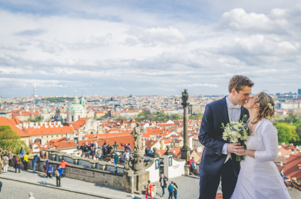 Svatba Lucie & Matthieu, Pražský hrad